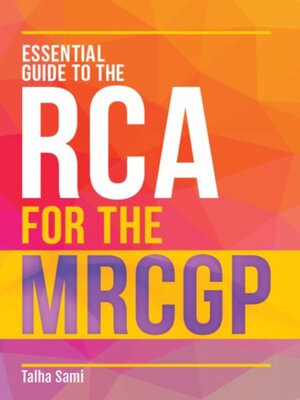 cover image of Essential Guide to the RCA for the MRCGP